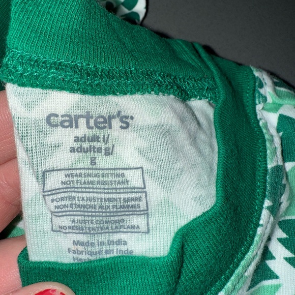 Carter’s Christmas’s tree pajama size large and xxl adult - Picture 3 of 3